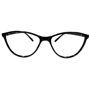 Black ,Grey, Transparent Pink, Brown, Blue, and Olive Green Cat Eye Glasses Frame for Women and Girls – Stylish Full Rim Cateye Eyeglass Frame – Trendy Zero Power Spectacles for Fashion Look